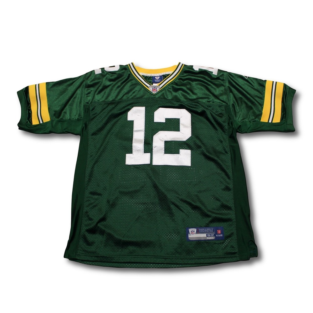 Reebok NFL Equipment On Field Aaron Rodgers Green Bay Packers #12 Jersey Other